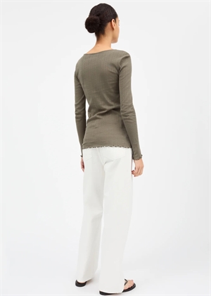 Edie blouse Dark Green Skall Studio 